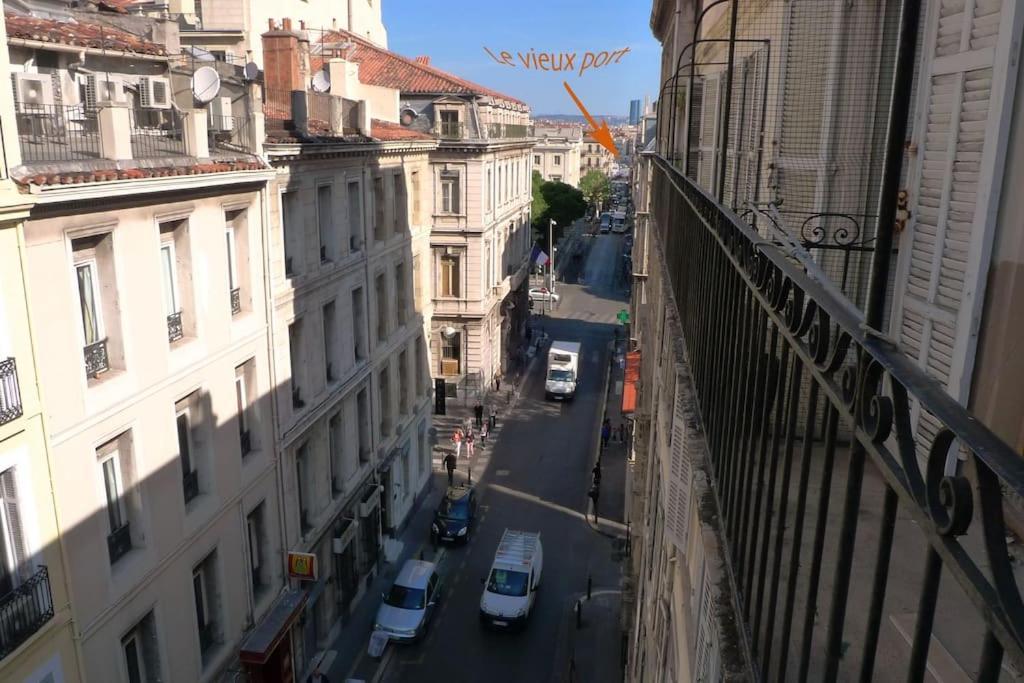 Appartement Terrasse Proche Vieux-Port Marsilya Dış mekan fotoğraf