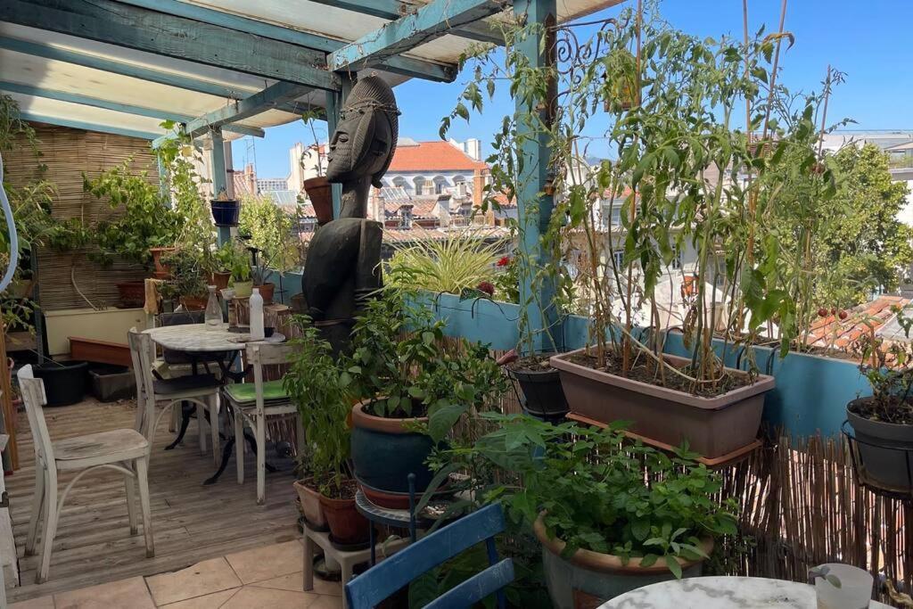 Appartement Terrasse Proche Vieux-Port Marsilya Dış mekan fotoğraf