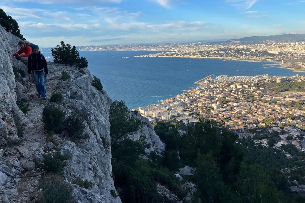 Appartement Terrasse Proche Vieux-Port Marsilya Dış mekan fotoğraf